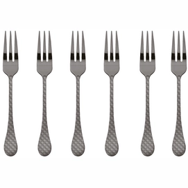 Fourchette à Gâteau Sambonet Taormina PVD Black (6-Pieces)