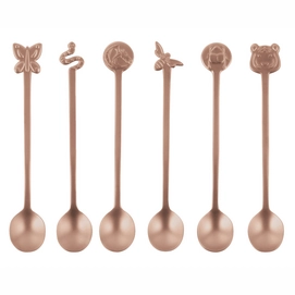 Theelepel Sambonet Fashion Living Copper (6-Delig)