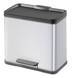Hailo Trento Öko Zilver Zwart 3x 11L