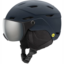 Skihelm Smith Survey J Mipseu Kids Matte French Navy Silver Mirror