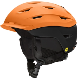 Skihelm Smith Unisex Level Mips Matte Mandarin / Black