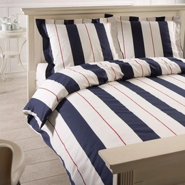 Dekbedovertrek Papillon Max Blauw Satijn