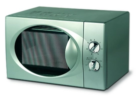 Magnetron Domo Mechanisch 17L Zilver/grijs