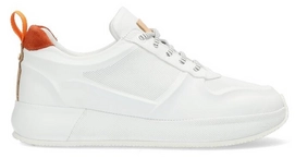 Fred de la Bretoniere Women 101010213 Sneaker Grain Leather White  Cognac