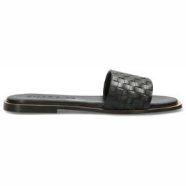 Shabbies Amsterdam 170020171 Slipper Soft Nappa Black Damen