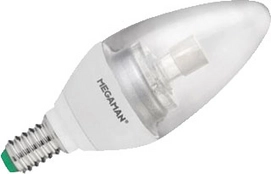 Megaman Kaarslamp 4 Watt Dimbaar (vervangt 30 Watt)