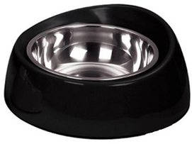Voer- of Drinkbak Nobby Melamine Zwart
