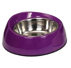 Voer- of Drinkbak Nobby Melamine Paars