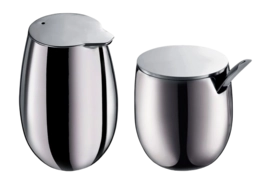 Melk en Suikerset Bodum Columbia Zilver (Set van 2)