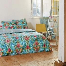 Bettwäsche Pip Studio Melody Blau Perkal