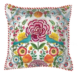 Sierkussen Pip Studio Melody Ivory Percal (45 x 45 cm)