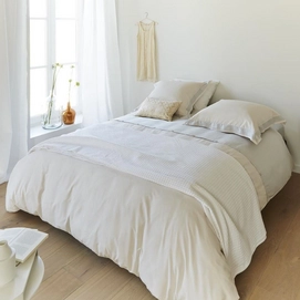 Beddinghouse Ivory Melville Grey Dekbedovertrek Katoen