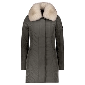 Jas Peuterey Women Metropolitan GB Fur Dark Grey-Maat 48