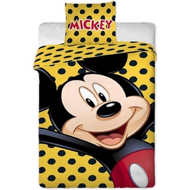 Dekbedovertrek Mickey Mouse Dots Katoen