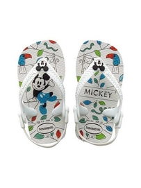 Babyslipper Havaianas Micky Minnie Wit