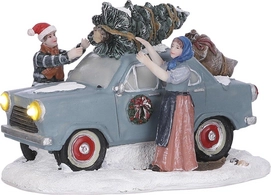 Luville Going To Family With Christmastree batteriebetrieben