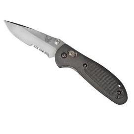 Vouwmes Benchmade Mini Griptilian Serrated Zwart