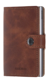 Porte-carte Secrid Miniwallet Vintage Brown