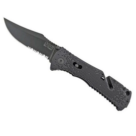 Vouwmes SOG Trident Mini TF-21 Zwart