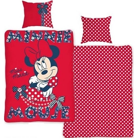 Dekbedovertrek Minnie Mouse Dots Katoen
