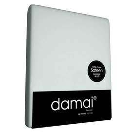 Satijnen Topper Hoeslaken Damai Mist 15 cm