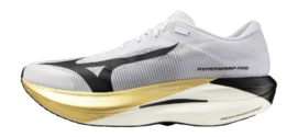 Mizuno Uniseks Hyperwarp Pro White/Black/Gold