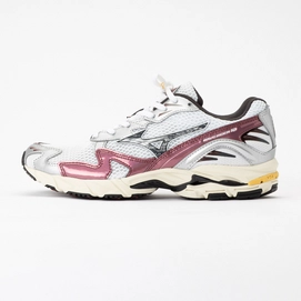Baskets Mizuno Unisexe Wave Rider 10 White/Black Sand/Syrah