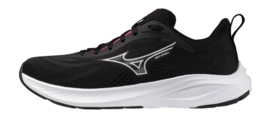 Mizuno Dames Enerzy Runnerz 2 Black/GF White/Fuchsia Purple