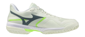 Mizuno Women Wave Exceed Court Padel Phantom Green/White/Glowing Apple