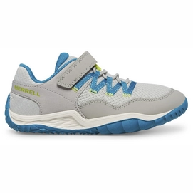 Chaussures Barefoot Merrell Enfant Trail Glove 7 A/C Grey Blue Lime-Taille 37