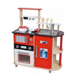 Kinderkeuken Modern Rood