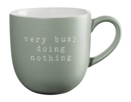 Mok ASA Selection Hey! Very Busy Doing Nothing Green 350 ml