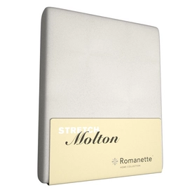 Protège-Matelas Molleton Stretch Romanette-Lits Simples (80/90/100 x 200/210/220 cm)