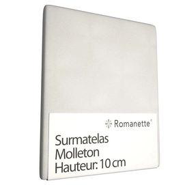 Protège-Surmatelas Molleton Romanette-70 x 200 cm