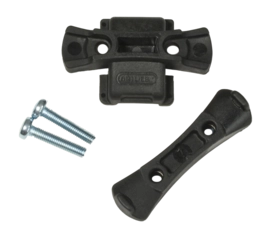 Montageset Ortlieb Unisex Fixing System Saddle Bag Complete Black