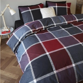 Parure de Lit Beddinghouse Montréal Rouge Coton
