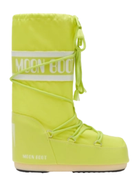 Schneestiefel Moon Boot Icon Nylon Kinder Cyber Lime