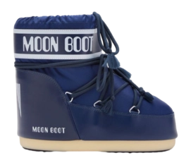 Bottes de Neige Moon Boot Femme Icon Basses Nylon Bleu