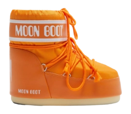 Snow Boot Moon Boot Women Icon Low Nylon Sunny Orange 24 Outdoorsupply