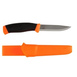 Survivalmes Morakniv Companion F Oranje + Kunststof Holster