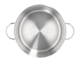 Mosselpan Demeyere Specialties 3 Hoog Met Deksel 20 cm