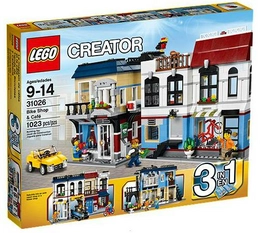 Fietswinkel & Café LEGO Creator