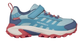 Wandelschoen Merrell Kids Moab Speed 2 Low A/C Waterproof Turq Coral