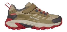 Wandelschoen Merrell Kids Moab Speed 2 Low A/C Waterproof Coyote