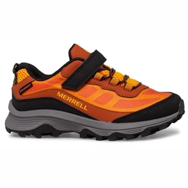 Wandelschoen Merrell Kids MOAB Speed Low A/C Waterproof Orange Black