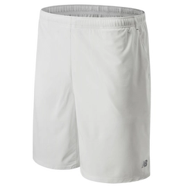 Tennisbroek New Balance Casino 9 Inch Woven White