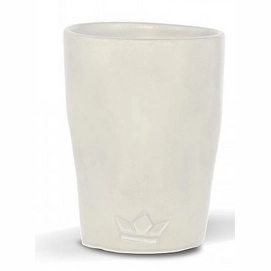 Koffiekop Dutchdeluxes Dented Mug White 300ml (4-Delig)
