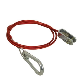 Breekkabel Voor Oplooprem 110 cm + Musketonhaak Carpoint