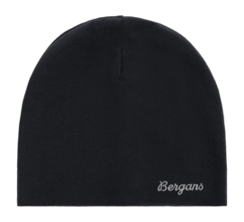 Muts Bergans Unisex Allround Thin Merino Beanie Dark Shadow Grey