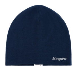 Muts Bergans Unisex Allround Thin Merino Beanie Navy Blue